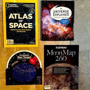 Space Universe Bundle Moon and Star Maps